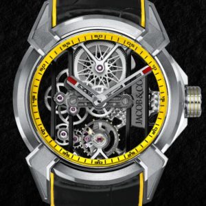 Jacob & Co. EPIC X TITANIUM (YELLOW NEORALITHE INNER RING) Watch Replica EX110.20.AF.AI.ABARA Jacob and Co Watch Price
