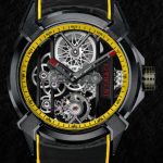Jacob & Co. EPIC X RACING BLACK TITANIUM (YELLOW NEORALITHE INSERTS & INNER RING) Watch Replica EX110.21.AF.AI.ABARA Jacob and Co Watch Price