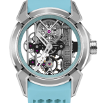 Jacob & Co. Epic X Titanium Powder Blue Neoralithe Inner Ring Watch Replica EX110.20.AQ.AC.ABRUA Jacob and Co Watch Price