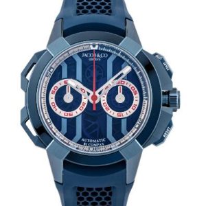 Jacob & Co. Epic X Chrono Electric Blue Watch Replica EC400.22.AA.AA.ABRUA Jacob and Co Watch Price