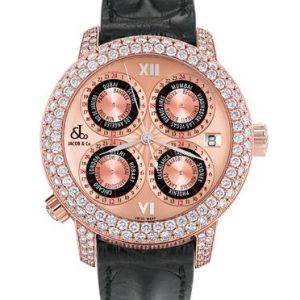 Jacob & Co. Five Time Zone Watch Replica GMT-7RGDC Jacob and Co Watch Price