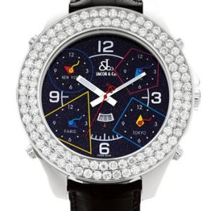 Jacob and Co Five Time Zone Replica Watch JC-80JD