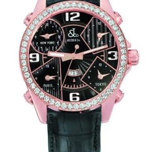 Jacob and Co Five Time Zone Replica Watch JC-9RG