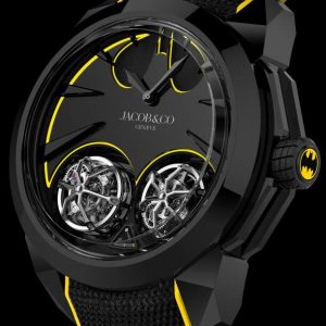 Jacob & Co. GOTHAM CITY BLACK DLC TITANIUM Watch Replica DC100.11.AA.AA.A Jacob and Co Watch Price