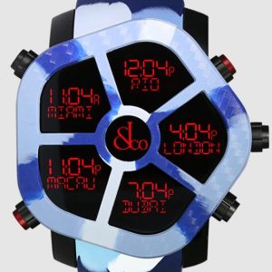 Jacob & Co. GHOST CARBON CAMOUFLAGE BLUE Watch Replica GH100.11.NS.PC.ANP4D Jacob and Co Watch Price