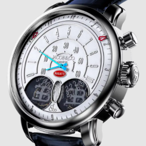 Jacob & Co. Jean Bugatti White Gold Watch Replica BU100.30.AA.AB.ABALA Jacob and Co Watch Price