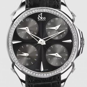 Jacob & Co. PALATIAL FIVE TIME ZONE WHITE DIAMONDS Watch Replica PZ500.10.RO.LA.A Jacob and Co Watch Price