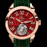 Jacob & Co. PALATIAL FLYING TOURBILLON HOURS & MINUTES ROSE GOLD (RED MINERAL CRYSTAL) Watch Replica PT520.24.NS.QB.A Jacob and Co Watch Price