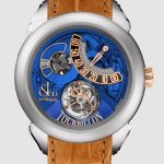 Jacob & Co. PALATIAL FLYING TOURBILLON JUMPING HOURS TITANIUM (BLUE MINERAL CRYSTAL) Watch Replica PT510.24.NS.PB.A Jacob and Co Watch Price