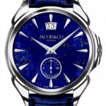 Jacob & Co. PALATIAL CLASSIC MANUAL BIG DATE - STAINLESS STEEL (LAPIS LAZULI) Watch Replica PC400.10.AA.AD.ABALA Jacob and Co Watch Price