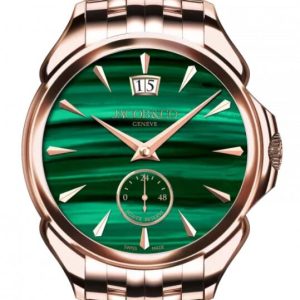 Jacob & Co. PALATIAL CLASSIC MANUAL BIG DATE - ROSE GOLD (MALACHITE) BRACELET PC400.40.AA.AA.A40AA Watch Replica Jacob and Co Watch Price