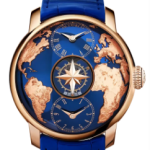 Jacob & Co. THE WORLD IS YOURS DUAL TIME ZONE TOURBILLON ROSE GOLD Watch Replica DT200.40.AA.AA.A Jacob and Co Watch Price