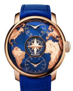 Jacob & Co. THE WORLD IS YOURS DUAL TIME ZONE TOURBILLON ROSE GOLD Watch Replica DT200.40.AA.AA.A Jacob and Co Watch Price