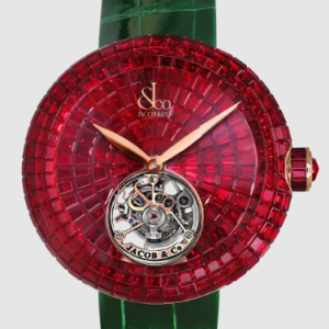 Jacob & Co. brilliant flying tourbillon RUBIES (ROSE GOLD) Watch Replica BT546.40.BR.BR.A Jacob and Co Watch Price