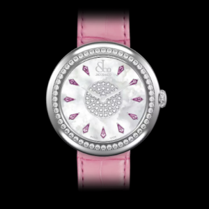 Jacob & Co. brilliant PINK SAPPHIRES IN STAINLESS STEEL Watch Replica BQ015.10.RO.KC.A Jacob and Co Watch Price