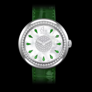 Jacob & Co. brilliant TSAVORITES IN STAINLESS STEEL Watch Replica BQ015.10.RO.KD.A Jacob and Co Watch Price