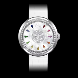 Jacob & Co. brilliant RAINBOW SAPPHIRES IN STAINLESS STEEL Watch Replica BQ015.10.RO.KR.A Jacob and Co Watch Price