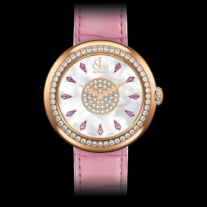 Jacob & Co. brilliant PINK SAPPHIRES IN ROSE GOLD Watch Replica BQ015.40.RO.KC.A Jacob and Co Watch Price