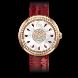Jacob & Co. brilliant RUBIES IN ROSE GOLD Watch Replica BQ015.40.RO.KE.A Jacob and Co Watch Price