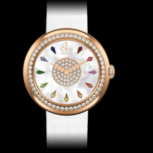 Jacob & Co. brilliant MULTICOLORED SAPPHIRES IN ROSE GOLD Watch Replica BQ015.40.RO.KR.A Jacob and Co Watch Price