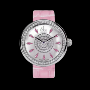 Jacob & Co. brilliant PINK SAPPHIRES IN STAINLESS STEEL Watch Replica BQ020.10.RO.KC.A Jacob and Co Watch Price