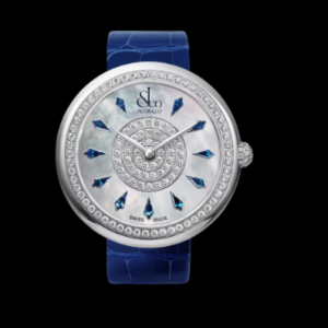 Jacob & Co. brilliant BLUE SAPPHIRES IN STAINLESS STEEL Watch Replica BQ020.10.RO.KF.A Jacob and Co Watch Price
