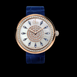 Jacob & Co. brilliant BLUE SAPPHIRES IN ROSE GOLD Watch Replica BQ020.40.RO.KF.A Jacob and Co Watch Price