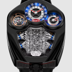 Jacob & Co. Bugatti Tourbillon Black Titanium Watch Replica BU300.21.AA.AA.A Jacob and Co Watch Price