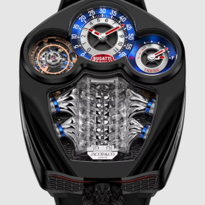 Jacob & Co. Bugatti Tourbillon Black Titanium Watch Replica BU300.21.AA.AA.A Jacob and Co Watch Price
