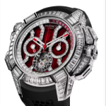 Jacob & Co. epic x chrono tourbillon baguette RED CRYSTAL Watch Replica EC380.30.BD.AB.A Jacob and Co Watch Price