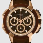 Jacob & Co. epic x chrono 44mm tri-compax Brown Watch Replica EC440.43.AA.AA.A Jacob and Co Watch Price