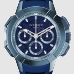 Jacob & Co. epic x chrono 44mm tri-compax Blue Watch Replica EC441.22.AA.AA.A Jacob and Co Watch Price