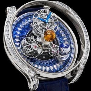 Jacob & Co. ASTRONOMIA SOLAR BAGUETTE SAPPHIRE 3D Watch Replica AS800.30.AA.UA.ABALA Jacob and Co Watch Price