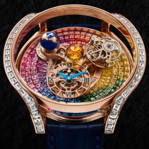 Jacob & Co. ASTRONOMIA SOLAR BAGUETTE RAINBOW Watch Replica AS800.40.BD.UA.ABALA Jacob and Co Watch Price