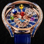Jacob & Co. ASTRONOMIA SOLAR BAGUETTE DIAMONDS AND BLUE SAPPHIRES Watch Replica AS900.40.AB.UA.A Jacob and Co Watch Price