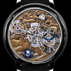 Jacob & Co. ASTRONOMIA TOURBILLON STALLION BLACK Watch Replica AT100.40.HA.UA.A Jacob and Co Watch Price