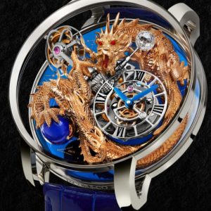 Jacob & Co. ASTRONOMIA ART DRAGON PLATINUM SKY Watch Replica AT112.60.DR.UA.ABALA Jacob and Co Watch Price