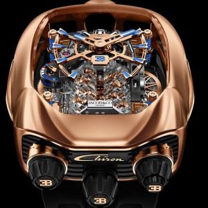 Jacob & Co. BUGATTI CHIRON TOURBILLON ROSE GOLD Watch Replica BU200.40.AA.AA.BBRUA Jacob and Co Watch Price