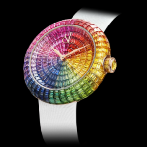 Jacob & Co. brilliant baguette RAINBOW Watch Replica BA534.40.HR.HR.B Jacob and Co Watch Price
