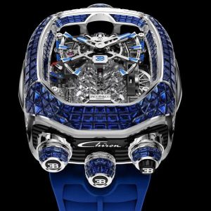 Jacob & Co. BUGATTI CHIRON TOURBILLON BAGUETTE BLUE SAPPHIRES BU800.30.BB.UA.ABRUA Watch Replica Jacob and Co Watch Price