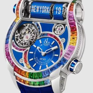 Jacob & Co. epic sf24 tourbillon baguette white gold arlequino Watch Replica ES802.30.AB.AA.A Jacob and Co Watch Price
