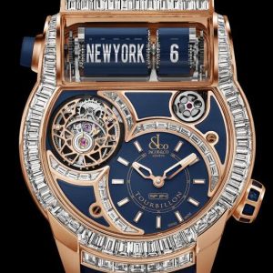 Jacob & Co. EPIC SF24 TOURBILLON BAGUETTE BLUE DIAL Watch Replica ES802.40.BD.AA.ABALA Jacob and Co Watch Price