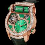 Jacob & Co. EPIC SF24 TOURBILLON BAGUETTE GREEN DIAL Watch Replica ES802.40.BD.AC.ABALA Jacob and Co Watch Price