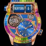 Jacob & Co. EPIC SF24 TOURBILLON ARLEQUINO ROSE GOLD BAGUETTE Watch Replica ES802.40.AB.AA.ABALA Jacob and Co Watch Price