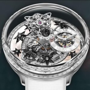 Jacob & Co. FLEURS DE JARDIN BLACK & WHITE Watch Replica AF321.30.BC.UA.A Jacob and Co Watch Price
