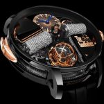 Jacob & Co. OPERA GODFATHER MUSICAL WATCH BLACK DLC GRADE 5 TITANIUM WITH DIAMOND BARRELS Watch Replica OP110.21.AG.UB.ABALA Jacob and Co Watch Price