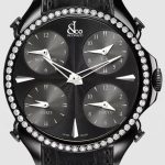 Jacob & Co. PALATIAL FIVE TIME ZONE BLACK PVD COATING, WHITE DIAMONDS Watch Replica PZ500.11.RO.LA.A Jacob and Co Watch Price