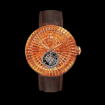 Jacob & Co. brilliant flying tourbillon ORANGE SAPPHIRES (ROSE GOLD) Watch Replica BT543.40.BO.BO.B Jacob and Co Watch Price