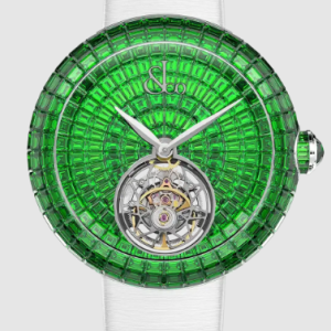 Jacob & Co. brilliant flying tourbillon TSAVORITES (WHITE GOLD) Watch Replica BT546.30.AA.AA.A Jacob and Co Watch Price