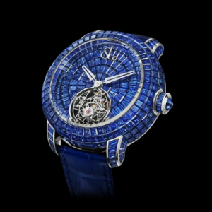 Jacob & Co. caviar tourbillon BLUE SAPPHIRES Watch Replica CV201.30.BB.BB.A Jacob and Co Watch Price